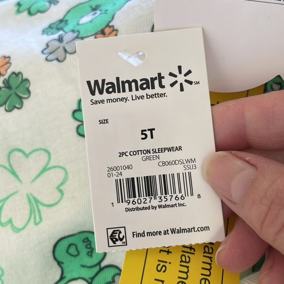 Care Bears Two Piece Pajamas - Picture 10 of 12